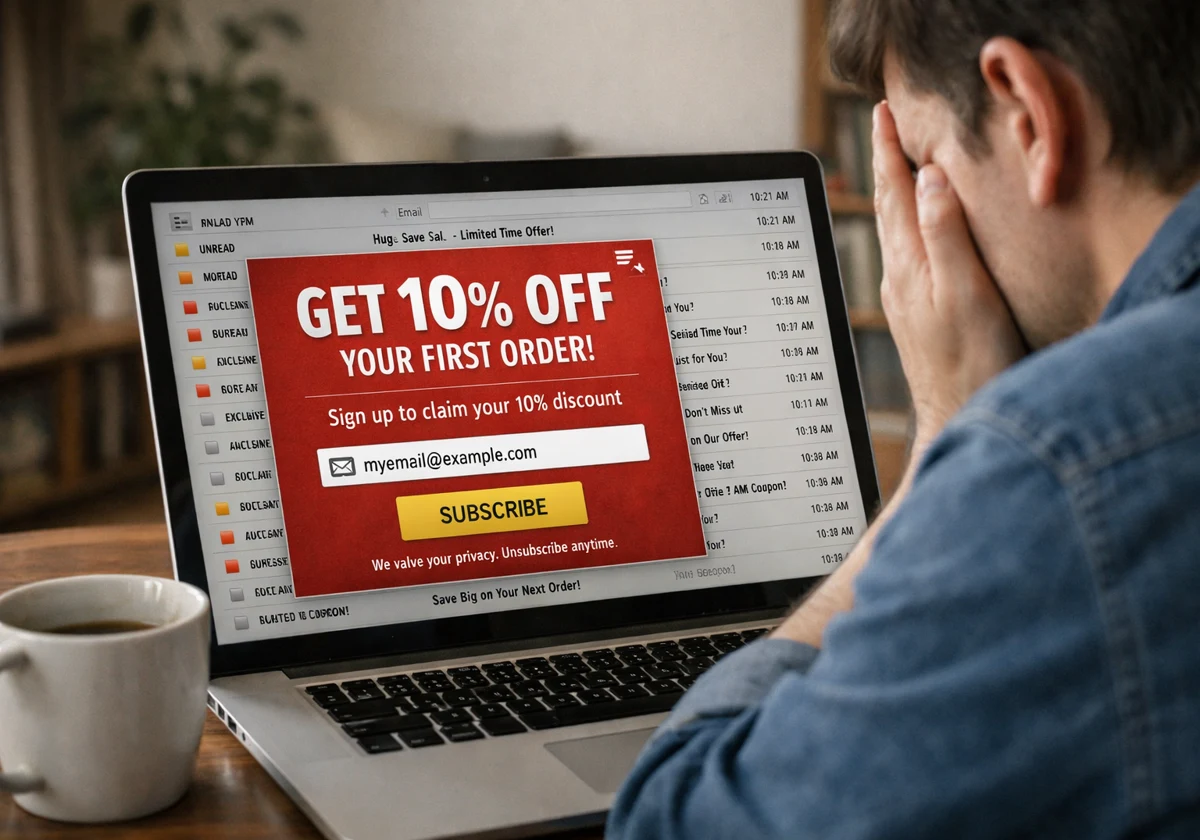 The Hidden Cost of Signing Up for Discount Emails